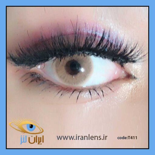 لنز رنگی شکلاتی