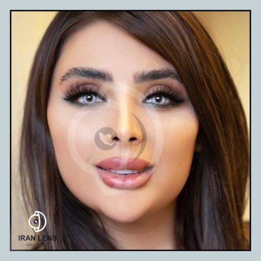 لنز طبی رنگی ۀبی یخی سالانه مون کریستال برند ترسا لاکچری