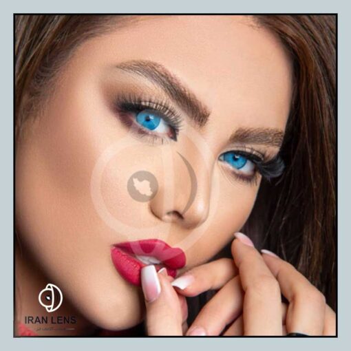 لنز طبی رنگی سالانه دست ساز بلو ترسا لاکچری