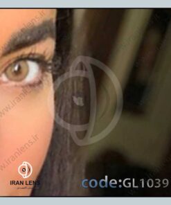لنز رنگی پینات هیزل عسلی سبز دوردار برند گلوریا
