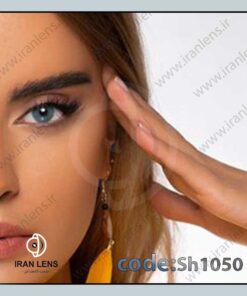 لنز رنگی بیبی بلو فصلی آبی اقیانوسی برند شیخ