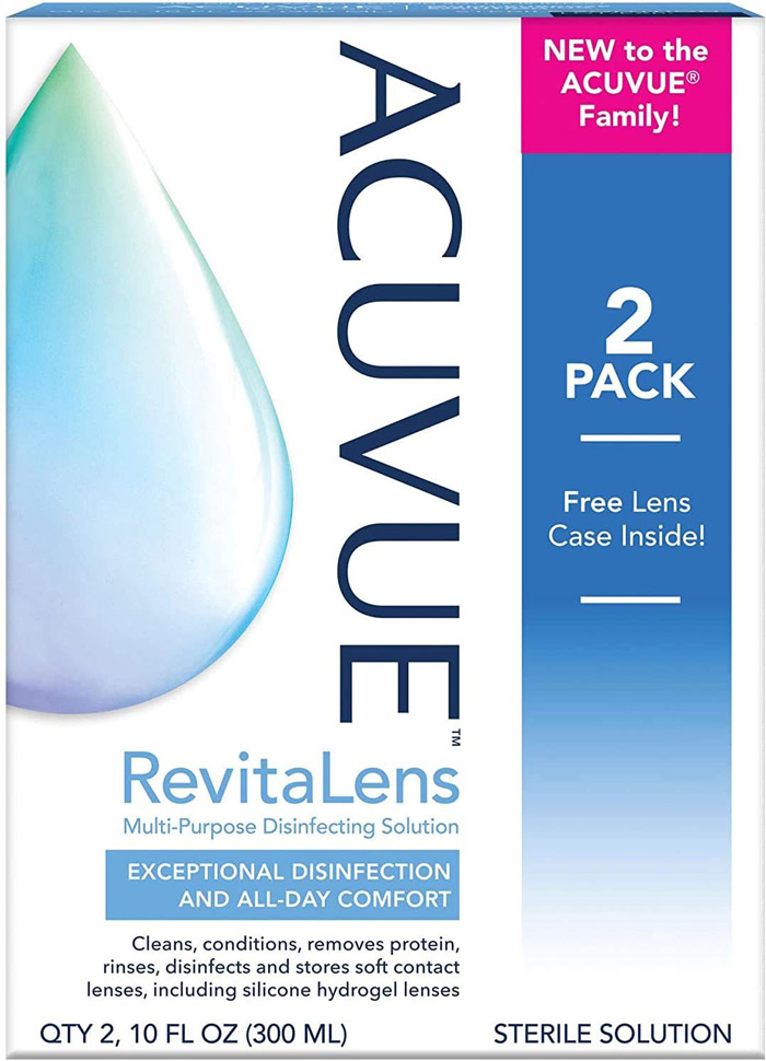 مایع لنز acuvue