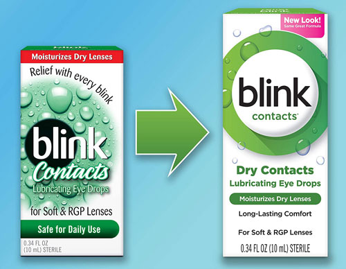 قطره چشمی روان کننده Blink Contacts