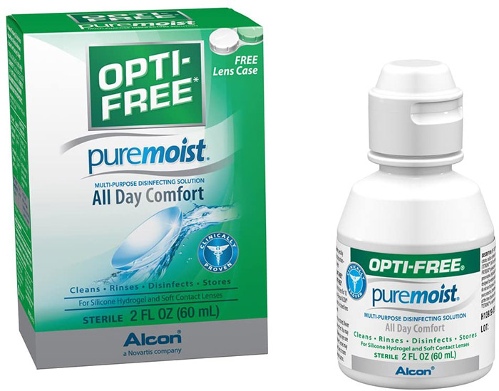 مایع لنز puremoist-opti-free