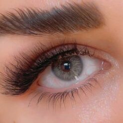 لنز رنگی آماندا طوسی سبز گری بژ سالانه