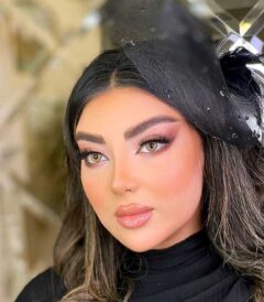 لنز رنگی بلونا عسلی گرم دوردار